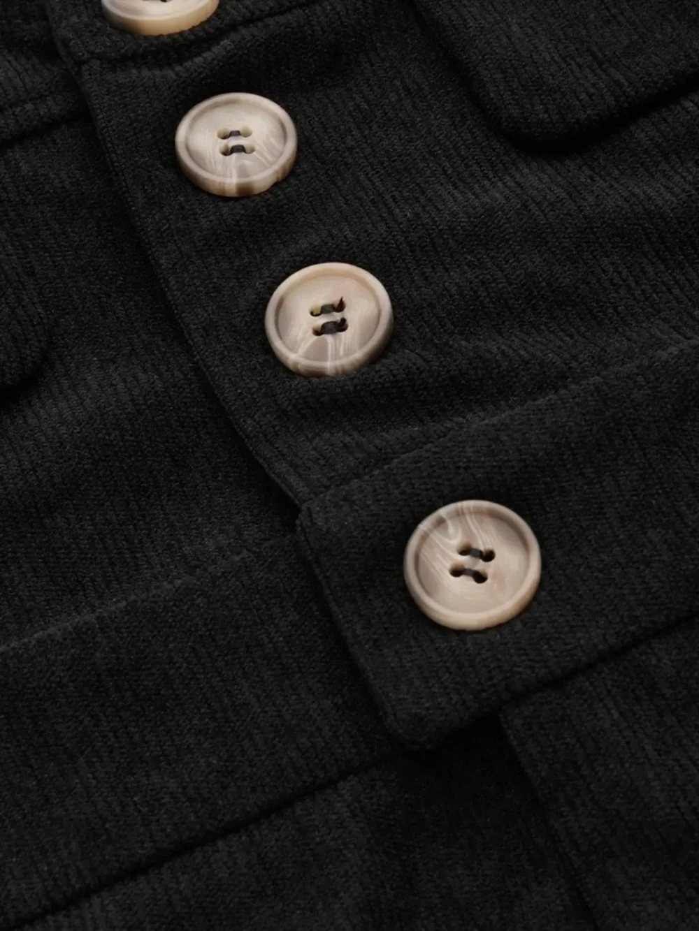 XS Cider Black Corduroy Jumpsuit - Picture 3 of 12